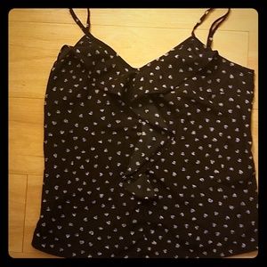 Heart Ruffle camisole